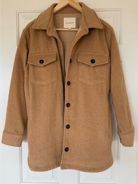 Thread & Supply  Camel Shacket S